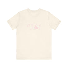 Load image into Gallery viewer, (Pink) “Valid” Jersey Tee
