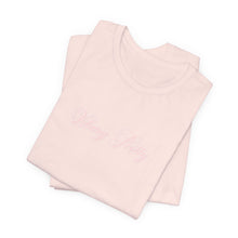 Load image into Gallery viewer, (Pink) “Vibing Pretty” Jersey Tee
