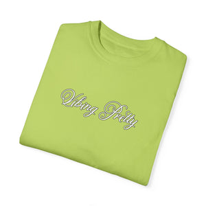 (White) “Vibing Pretty” Comfort T-shirt