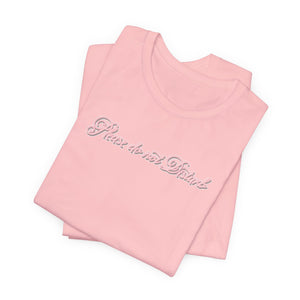 (Pink) “Please Do Not Disturb” Jersey Tee