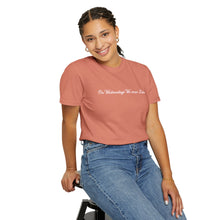 Load image into Gallery viewer, (Pink) “On Wednesdays We wear Lashes” Comfort T-shirt
