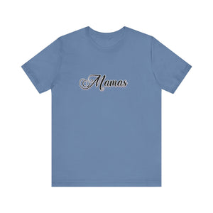 (Black) “Mamas” Jersey Tee