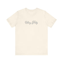 Load image into Gallery viewer, (White) “Vibing Pretty” Jersey Tee
