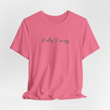 Load image into Gallery viewer, (Black) “Pretty Energy” Jersey Tee
