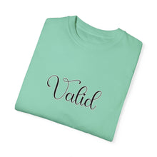 Load image into Gallery viewer, (Black) “Valid” Comfort T-shirt
