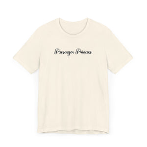 (Black) “Passenger Princess” Jersey Tee