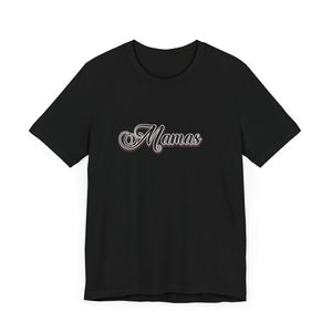 (Black) “Mamas” Jersey Tee