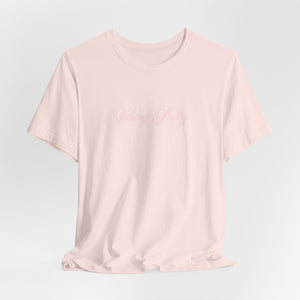 (Pink) “Vibing Pretty” Jersey Tee