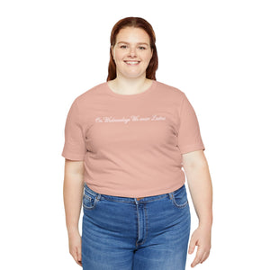 (Pink) “On Wednesdays We wear Lashes” Jersey Tee