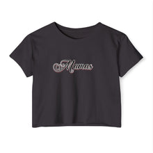 Load image into Gallery viewer, (Black) “Mamas” Crop Top
