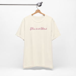 (Pink) “Please Do Not Disturb” Jersey Tee