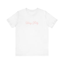 Load image into Gallery viewer, (Pink) “Vibing Pretty” Jersey Tee
