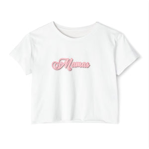 (Pink) “Mamas” Crop Top