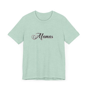 (Black) “Mamas” Jersey Tee