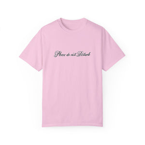 (Black) “Please Do Not Disturb” Comfort T-shirt