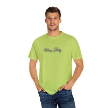 Load image into Gallery viewer, (Black) “Vibing Pretty” Comfort T-shirt
