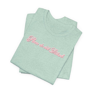 (Pink) “Please Do Not Disturb” Jersey Tee