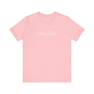 (Pink) “Vibing Pretty” Jersey Tee