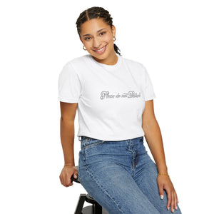 (White) “Please Do Not Disturb” Comfort T-shirt