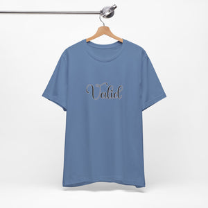 (Black) “Valid” Jersey Tee