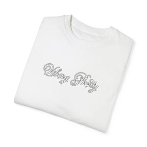 (White) “Vibing Pretty” Comfort T-shirt