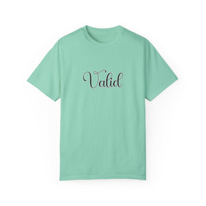 (Black) “Valid” Comfort T-shirt