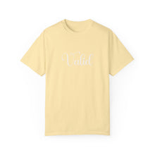 Load image into Gallery viewer, (White) “Valid” Comfort T-shirt
