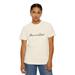 (Black) “Please Do Not Disturb” Comfort T-shirt