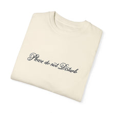 Load image into Gallery viewer, (Black) “Please Do Not Disturb” Comfort T-shirt
