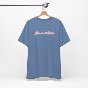 (Pink) “Please Do Not Disturb” Jersey Tee