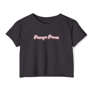 (Pink) “Passenger Princess” Crop Top