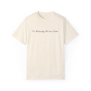 “On Wednesdays We wear Lashes” Comfort T-shirt