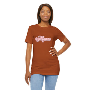 (Pink) “Mamas” Jersey Tee