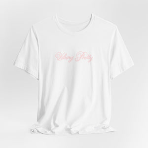 (Pink) “Vibing Pretty” Jersey Tee