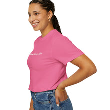 Load image into Gallery viewer, (Pink) “On Wednesdays We wear Lashes” Comfort T-shirt
