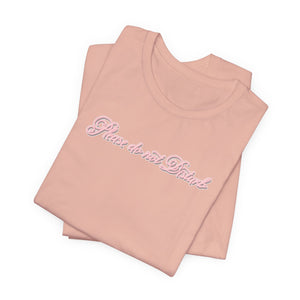 (Pink) “Please Do Not Disturb” Jersey Tee