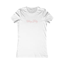 Load image into Gallery viewer, (Pink) “Vibing Pretty” Feminine Tee
