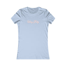 Load image into Gallery viewer, (Pink) “Vibing Pretty” Feminine Tee
