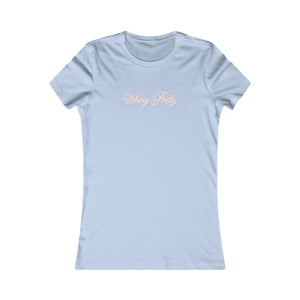 (Pink) “Vibing Pretty” Feminine Tee