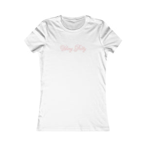 (Pink) “Vibing Pretty” Feminine Tee