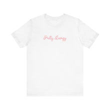 Load image into Gallery viewer, (Pink) “Pretty Energy” Jersey Tee
