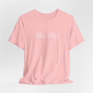 (Pink) “Vibing Pretty” Jersey Tee