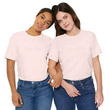 Load image into Gallery viewer, (Pink) “Vibing Pretty” Jersey Tee
