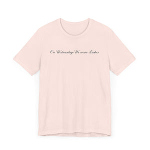 “On Wednesdays We wear Lashes” Jersey Tee