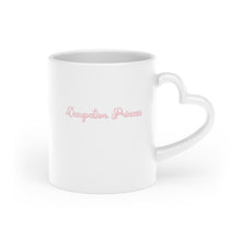 Load image into Gallery viewer, “occupation Princess ” Heart-Shaped Mug
