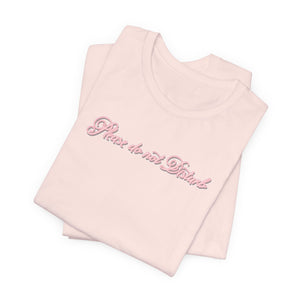 (Pink) “Please Do Not Disturb” Jersey Tee