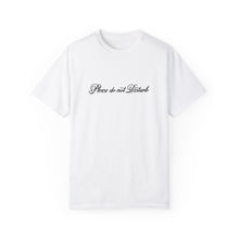 Load image into Gallery viewer, (Black) “Please Do Not Disturb” Comfort T-shirt
