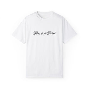 (Black) “Please Do Not Disturb” Comfort T-shirt