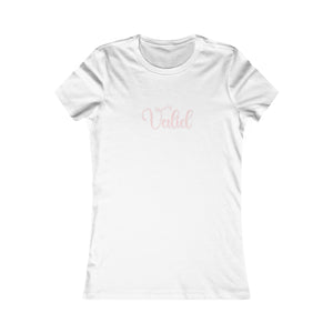 (Pink) “Valid” Feminine Tee