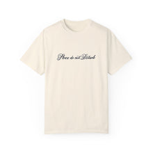 Load image into Gallery viewer, (Black) “Please Do Not Disturb” Comfort T-shirt
